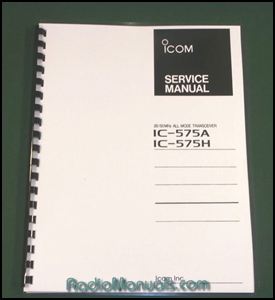 Icom IC-575A/H Service Manual - Click Image to Close